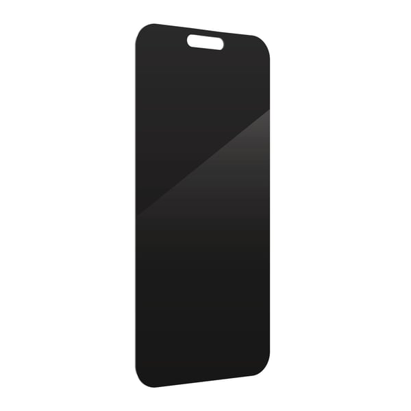 ZAGG InvisibleShield Glass Elite Privacy 360 - privatlivsglas til iPhone 15 Plus / 16 Plus (4 retninger)