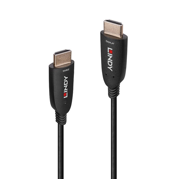 Lindy 38514 HDMI-kabel 40 m HDMI Typ A (standard) Svart