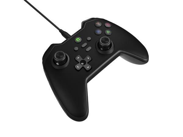 GENESIS Mangan 300 Svart USB Spelplatta Analog / Digital Android, Nintendo Switch, PC