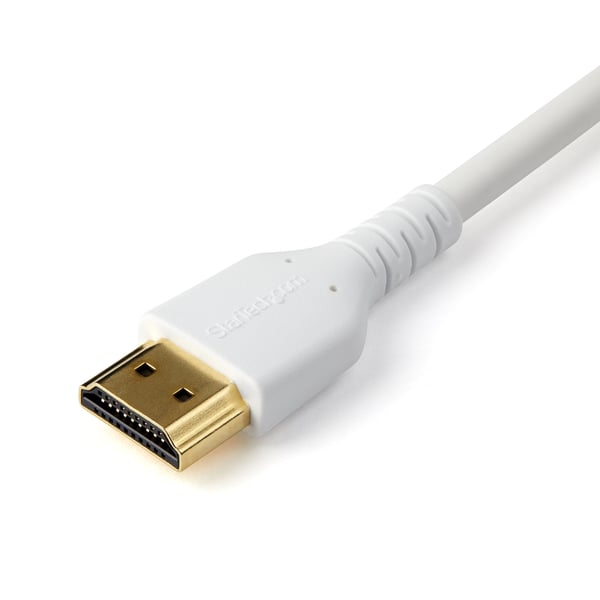 StarTech.com RHDMM1MPW HDMI-kabel (4K 60Hz, 1 m, High Speed, HDMI 2.0, TPE-kabel, med Ethernet, robust