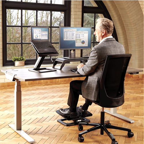 Fellowes 8064301 kannettavan tietokoneen teline Musta 48,3 cm (19")