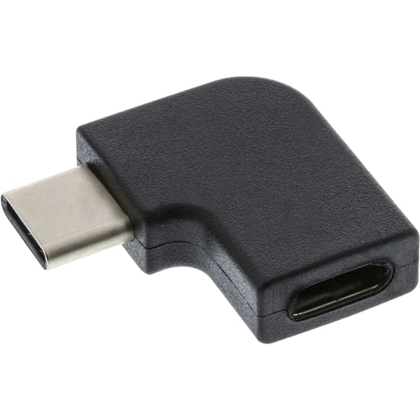 InLine 35803 kabelomvandlare (hane/hona) USB type C male USB-C Svart