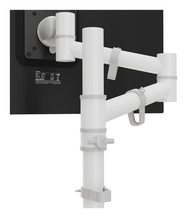 Dataflex Viewgo 81,3 cm (32") Skrivebord Hvid