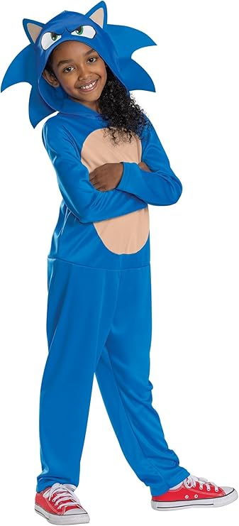Disguise Hooded Jumpsuit Costume Smart kostume Barn Unisex Spil