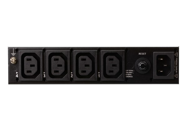 ATEN PE4104G-AT-G tehonjakeluyksikkö 4 AC-pistorasia(a) 1U Musta