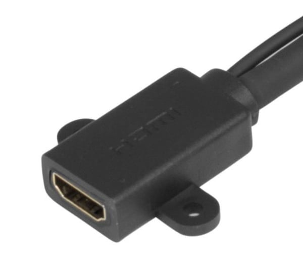 Vivolink PROHDMIHDMFM2 HDMI-kabel 2 m Sort