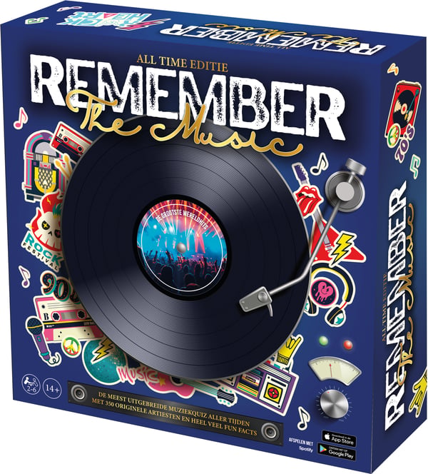 Asmodee Remember the Music - All Time Editie Remember the Music - All Time Editie Brætspil Fest