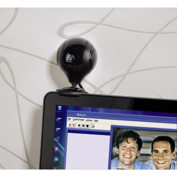 Hama 00053950 verkkokamera 1,3 MP 1280 x 1024 pikseliä USB 2.0 Musta