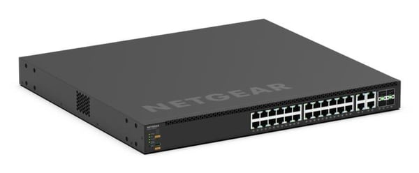 NETGEAR MSM4332 Administreret L3 Strøm over Ethernet (PoE) 1U Sort