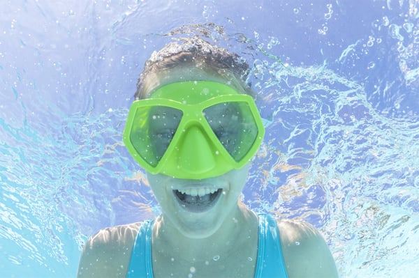 Bestway 22059 / 23 dykkemaske Polykarbonat Forskellige farver Barn