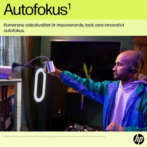 HP 960 4K-webbkamera för streaming