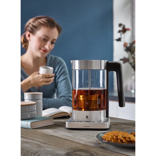WMF Lono 0413160011 elkedel 1,7 L 3000 W Sort, Rustfrit stål, Transparent