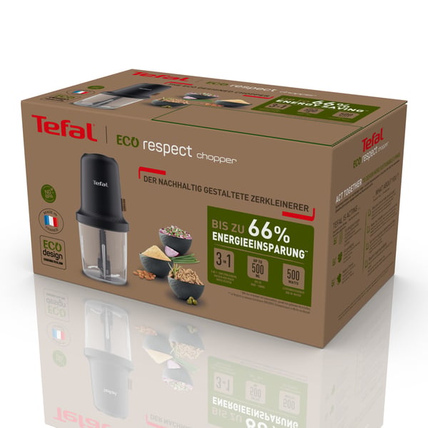 Tefal Eco Respect MQ80E8 0,5 l 500 W Svart