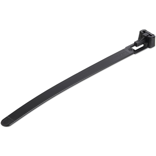 StarTech.com CBMZTRB5BK kabelsamler Udløselig kabelbinder Nylon, Plast Sort 100 stk