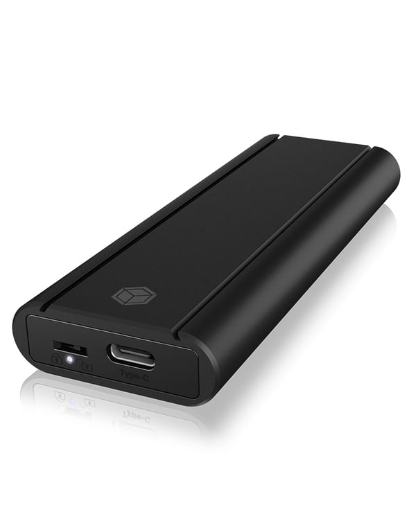 ICY BOX IB-1807MT-C31 SSD kabinet Sort M.2