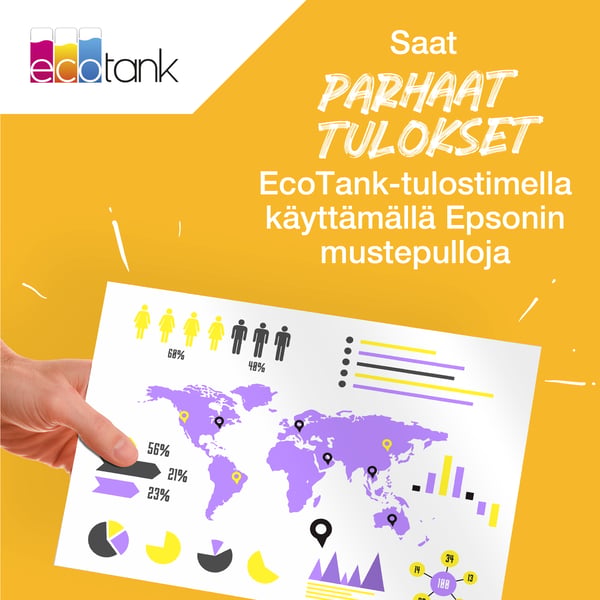 Epson EcoTank 113 70 ml, syaani