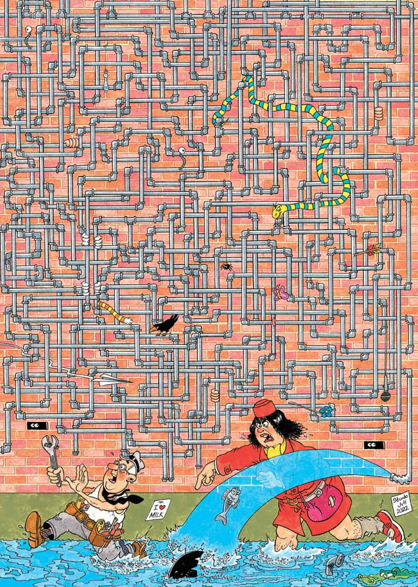 Jan van Haasteren - Expert 5 Where is the leak? (500 pieces)
