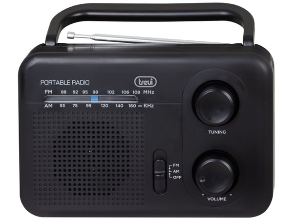 Trevi 0RA7F6400 radio Bærbar Analog Sort