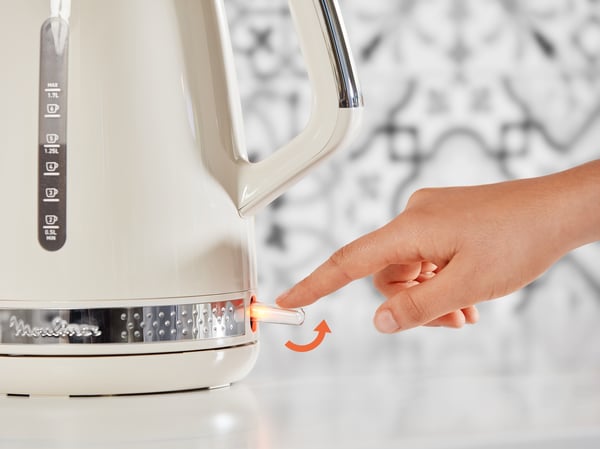 Moulinex BY320A vattenkokare 1,7 l 2400 W Elfenben