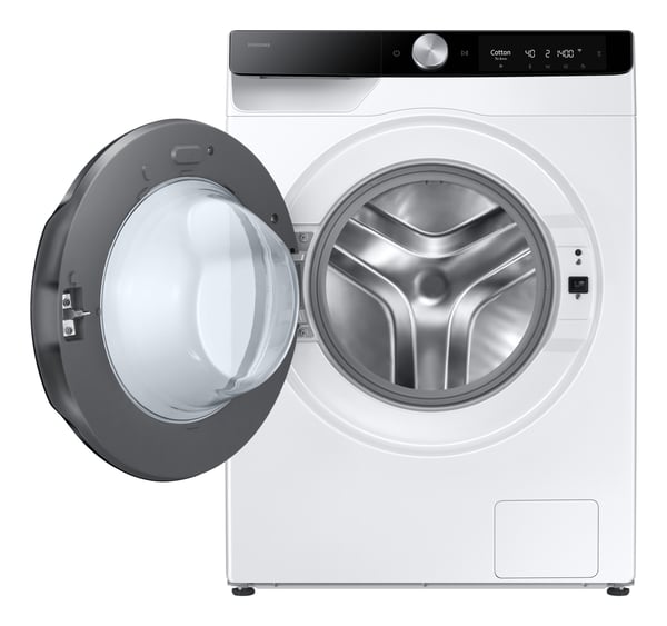 Samsung WD11DG6B85BK vaskemaskine - tørretumbler Fritstående Front-læsning Hvid