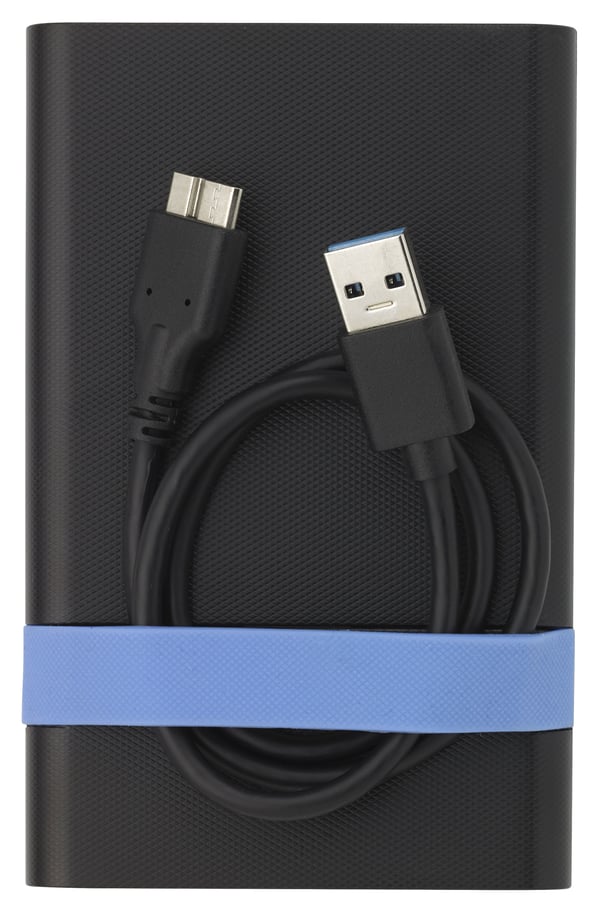 Verbatim Store'N'Go Enclosure Kit HDD-/SSD-kotelo Musta, Sininen 2.5"