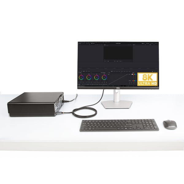 StarTech.com 2 m DisplayPort 1.4 - HDMI 2.1 -sovitinkaapeli, 8K 60 Hz