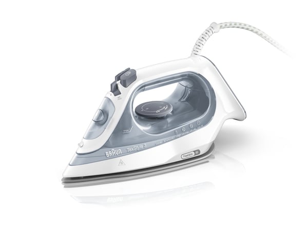 Braun TexStyle 3 SI3054GY Dampstrygejern Keramisk strygesål 2400 W Grå