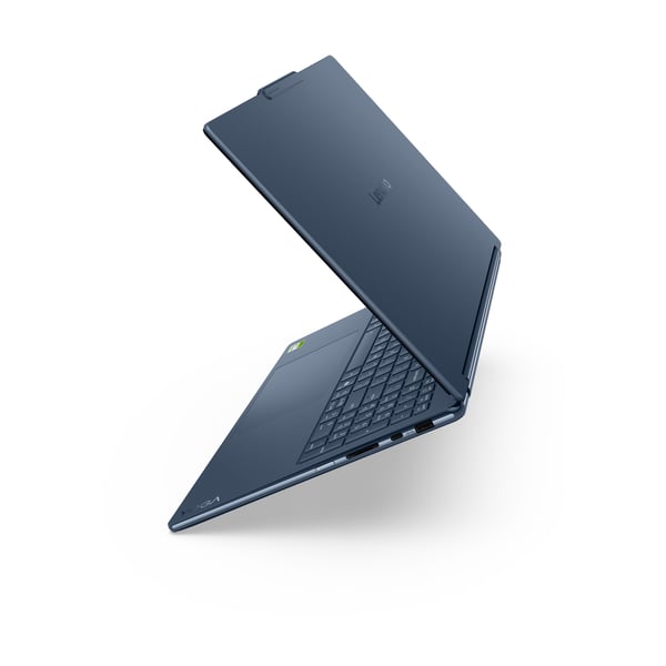 Lenovo Yoga 9 2-in-1 16N1X11 Copilot+ PC NVIDIA RTX Spark N1X Hybrid (2-i-1) 40,6 cm (16") Berøringsskærm 2.8K 32 GB LPDDR5x-SDRAM 1 TB SSD Wi-Fi 7 (802.11be) Windows 11 Home Blå Fransk