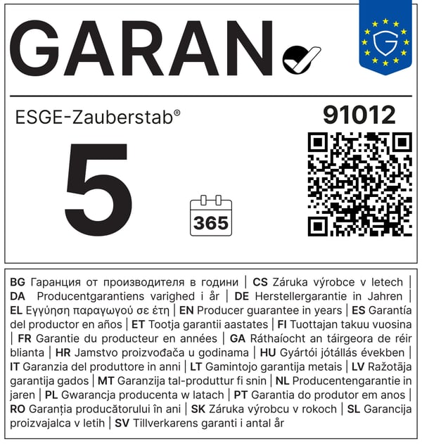 ESGE Design Edition Marmor/Schwarz 91012 Upotettava sekoitin 200 W Musta, Marmorinvärinen