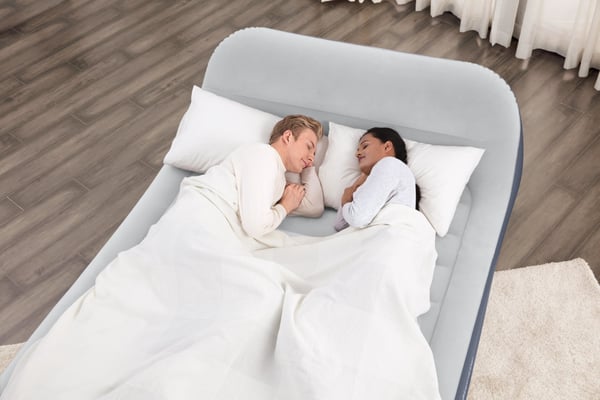 Bestway 67923 luftmadras Dobbelt madras Blå, Grå Unisex