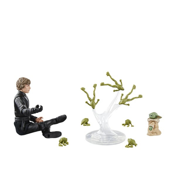 Star Wars The Book of Boba Fett Luke Skywalker & Grogu figurer 9,5 cm