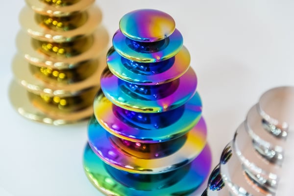 Tickit Sensory Reflective Colour Burst Buttons