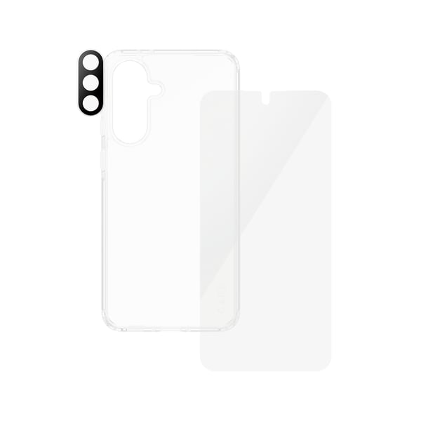 PanzerGlass ® | CARE™ by ® 3-in-1 Bundle Samsung Galaxy A56 5G Genomskinligt skärmskydd 1 styck