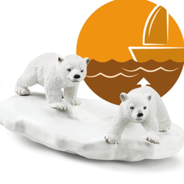 schleich I det vilda Polar Playground