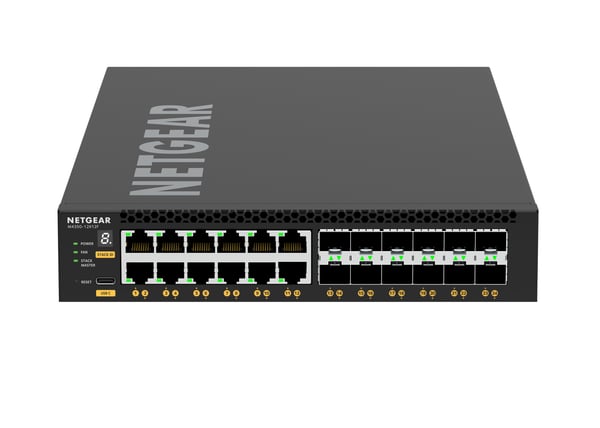 NETGEAR XSM4324 Administreret L3 10G Ethernet (100/1000/10000) 1U Sort