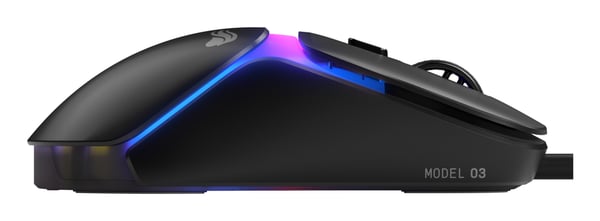Glorious Gaming Model O3 Wired mus Spil Højre hånd Optisk 30000 dpi