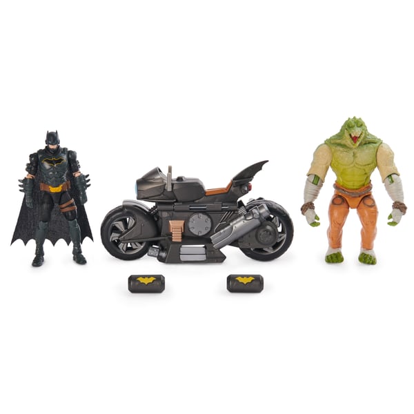 DC Comics BAT VHC 4inBattleBike w2and4inFgr GML DC Comics BAT VHC 4inBattleBike w2and4inFgr GML