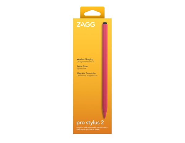 ZAGG Pro Stylus 2-Universal Stylus-Pink- Wirelessly charged