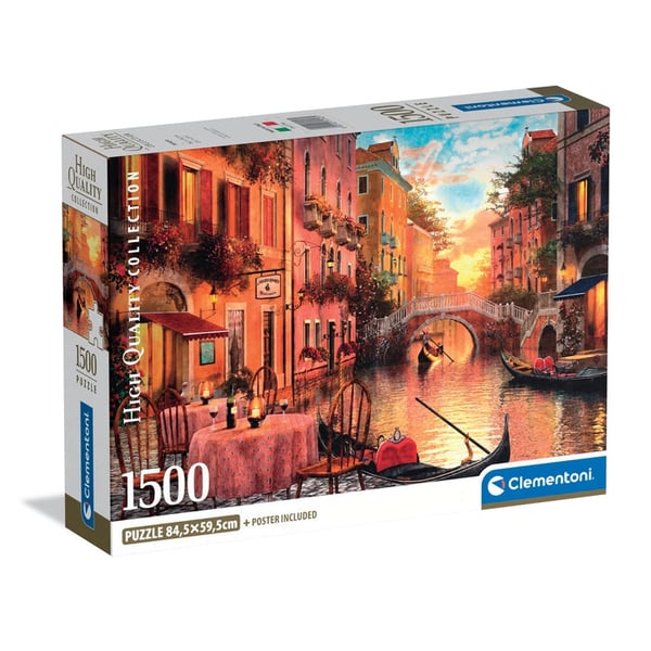Clementoni High Quality Collection 31743 pussel 1500 styck Stad