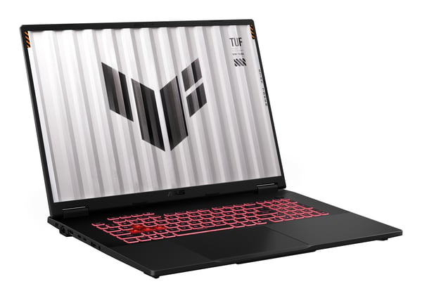 ASUS TUF Gaming A18 TUF808UM-DICS8103W AMD Ryzen™ 7 260 Laptop 45,7 cm (18") WUXGA 32 GB DDR5-SDRAM 1 TB SSD NVIDIA GeForce RTX 5060 Wi-Fi 6E (802.11ax) Windows 11 Home Sort, Grå