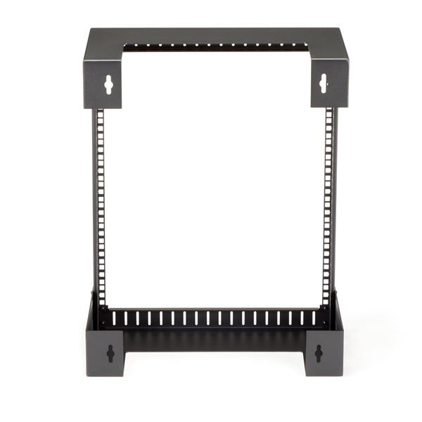 StarTech.com 12U vægmonteret serverrack - 30,5 cm dyb - Åben ramme - Netværksrack - 2-post rack