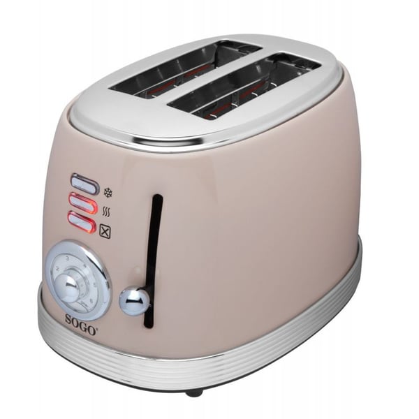 Sogo TOS-SS-5470 brødrister 6 2 skive(r) Beige