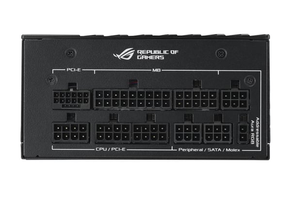ASUS ROG Loki SFX-L 750W Platinum strömförsörjningsenheter 20+4 pin ATX Svart, Silver