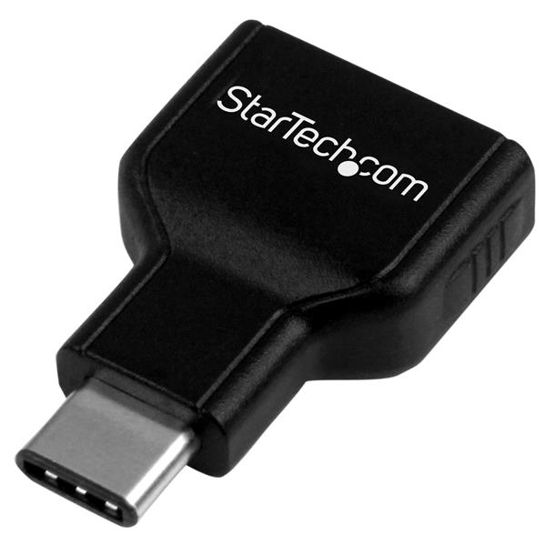 StarTech.com USB31CAADG kabel kønsskifter USB C 3.0 USB A 3.0 Sort