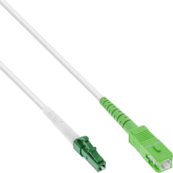InLine 88425 InfiniBand och fiberoptisk kabel 25 m LC SC Vit
