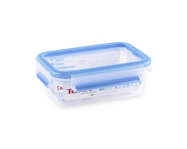 Tefal K30211 Rektangulær Kasse 0,55 L Blå, Transparent 1 stk