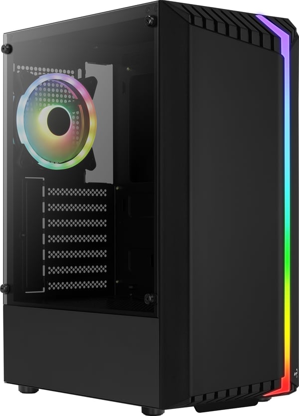 Aerocool Bionic Midi Tower Svart
