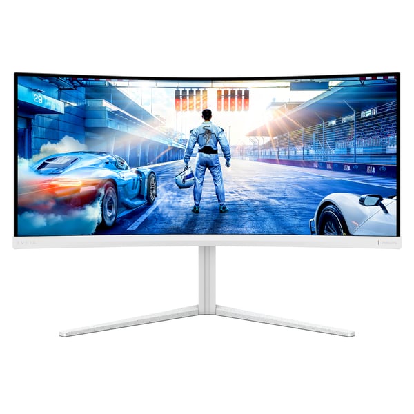 Philips Evnia 5000 34M2C5501A/00 computerskærm 86,4 cm (34") 3440 x 1440 pixel Wide Quad HD LCD Hvid Philips Evnia 5000 34M2C5501A/00 computerskærm 86,4 cm (34") 3440 x 1440 pixel Wide Quad HD LCD Hvid