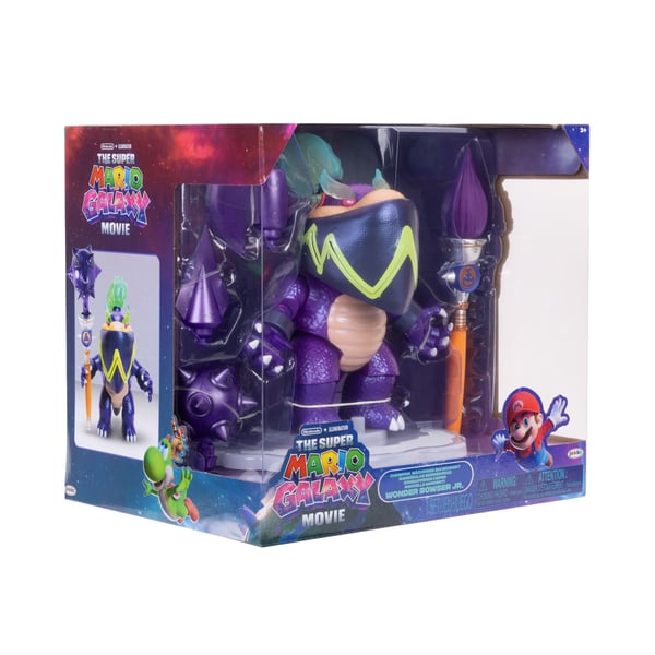 Super Mario The Galaxy Movie Wonder Bowser Jr. 8"