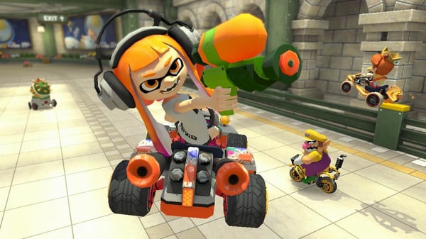 Nintendo Mario Kart 8 Deluxe Vakio Saksa, Englanti, Ranska, Italia, Japani, Hollanti, Portugali, Venäjä Nintendo Switch